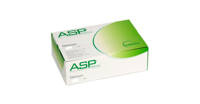 Sedatelec ASP Titanium Dauerakupunkturnadeln Verpackung