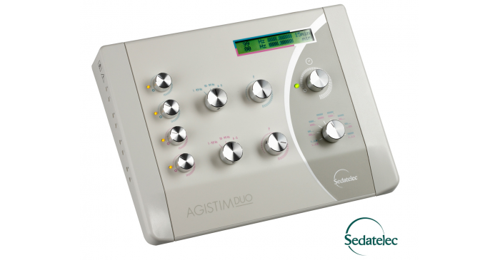 Agistim Duo - elektrischer Nadelstimulator von Sedatelec für die Akupunkturnadel-Stimulation