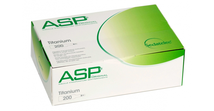 Sedatelec ASP Titanium Verpackung
