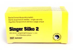 Akupunkturnadeln Singer Silko 2 gelb 0,30 x 25 mm - Päckchen
