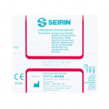 SEIRIN J-Typ Akupunkturnadeln 0,18 x 30 mm elfenbein / gelb
