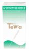 TeWa Edelstahlnadel mit Kunststoffgriff mit Führungsröhrchen